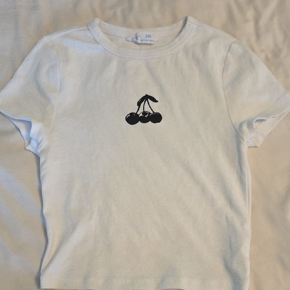 Cherry Baby Tee